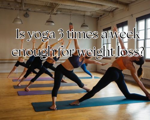 women working weight loss through yoga